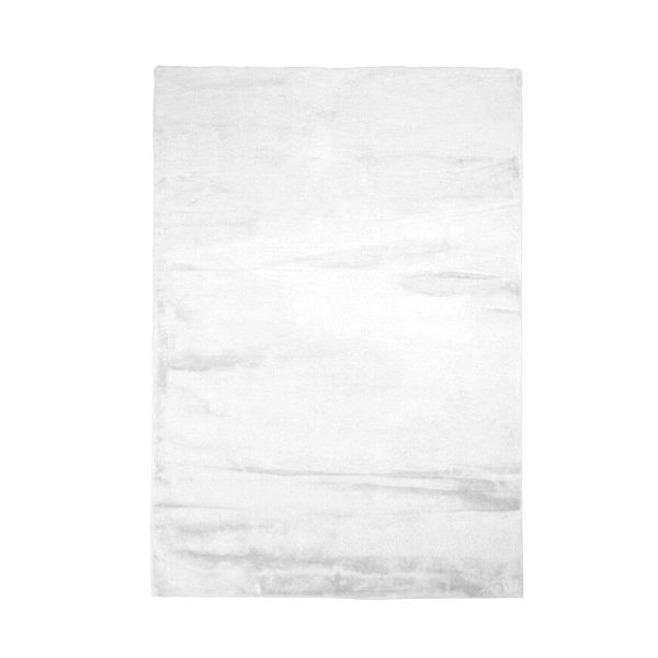 Covor Ego Rabbit, Super Pufos, Ultra-Fin, Calitate Premium, Alb, BR11936