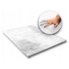 Covor Ego Rabbit, Super Pufos, Ultra-Fin, Calitate Premium, Alb, BR11936