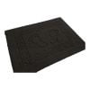 Set Covorase de Baie din Pelus Super Moale Antiderapant, Crem / Gri / Negru 2 piese, ST5727