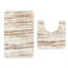 Covoras de Baie Pentru Picioare, Bumbac 100%, Negru, ST6152