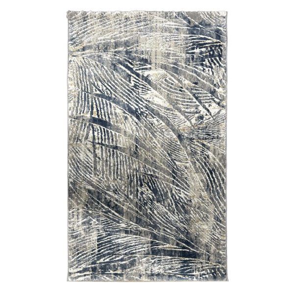 Covor Modern, Design 3D, Dormitor/Sufragerie, Ovidiu, BR2331A-Bleu