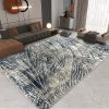 Covor Modern, Design 3D, Dormitor/Sufragerie, Ovidiu, Gri/Albastru, BR2331A