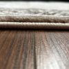 Covor Modern, Design 3D, Dormitor/Sufragerie, Mira, BRS1003 - Maro