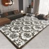 Covor Modern, Design 3D, Dormitor/Sufragerie, Mira, BRS1003 – Maro