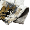 Covor Modern, Design 3D, Dormitor/Sufragerie, Yaman, Bej/Maro/Crem, BR1655B