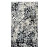 Covor Modern, Design 3D, Dormitor/Sufragerie, Ovidiu, Gri/Albastru, BR2331A