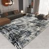 Covor Modern, Design 3D, Dormitor/Sufragerie, Ovidiu, Gri/Albastru, BR2331A