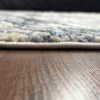 Covor Modern, Design 3D, Dormitor/Sufragerie, Ovidiu, Gri/Albastru, BR2331A